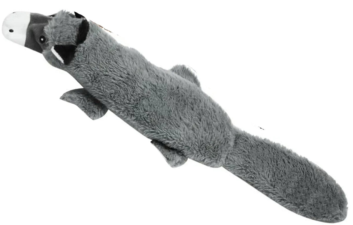 Crinkle Plush Toy in Donkey — full-length studio view on a white background
