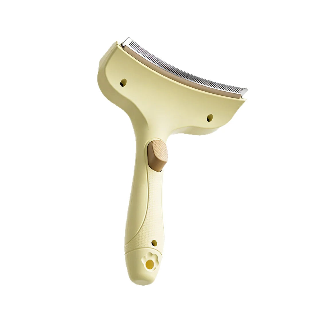 Undercoat Rake in Butter — front view on a white background